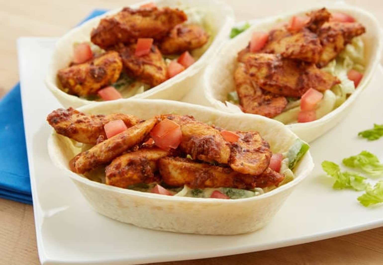Blackened Cajun Chicken Taco Bowls